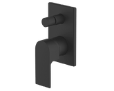 Gareth Ashton Park Avenue Shower Bath Wall Mixer W Divertor - Black